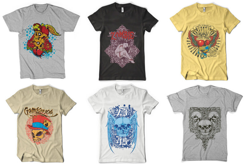 100 t-shirt designs vol 3 - 100 T shirt Designs Vol 3 Preview 05