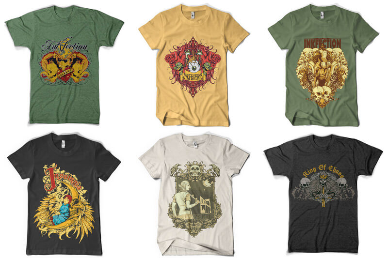 100 t-shirt designs vol 3 - 100 T shirt Designs Vol 3 Preview 08