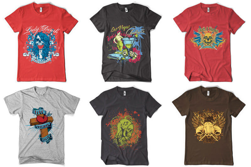 100 t-shirt designs vol 3 - 100 T shirt Designs Vol 3 Preview 09