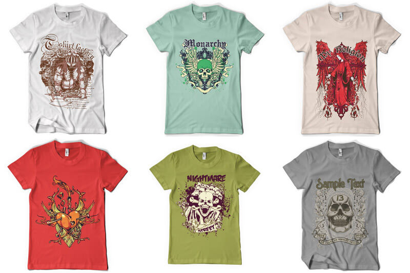 100 t-shirt designs vol 3 - 100 T shirt Designs Vol 3 Preview 10
