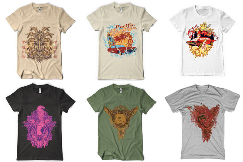 100 t-shirt designs vol 3 - 100 T shirt Designs Vol 3 Preview 11