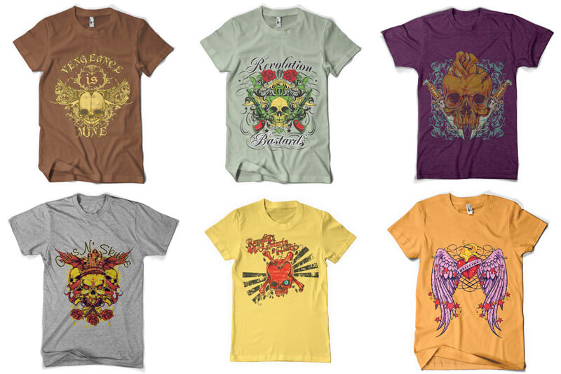 100 t-shirt designs vol 3 - 100 T shirt Designs Vol 3 Preview 12