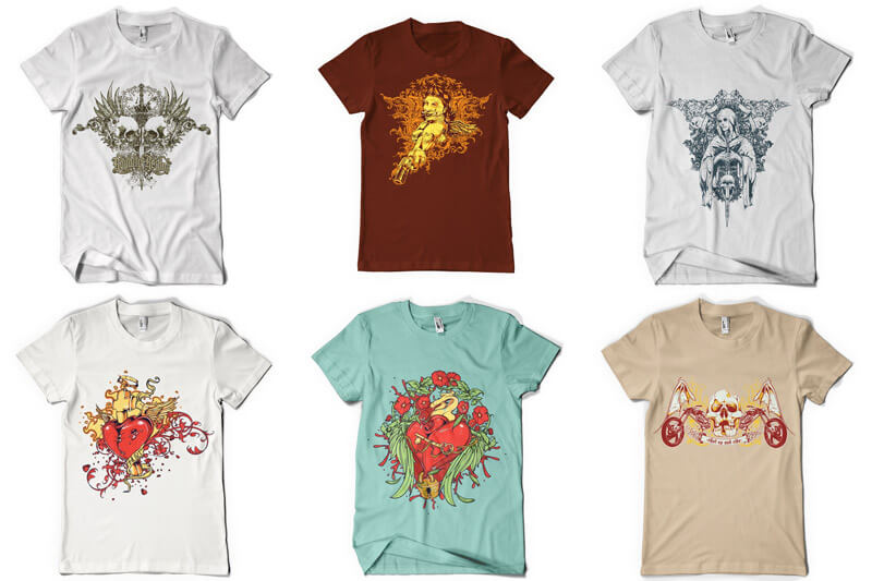 100 t-shirt designs vol 3 - 100 T shirt Designs Vol 3 Preview 13
