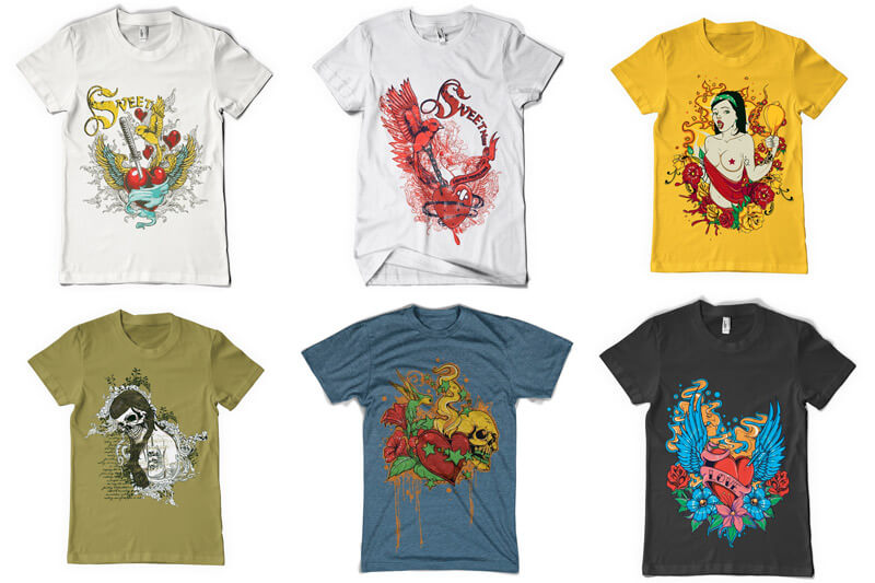100 t-shirt designs vol 3 - 100 T shirt Designs Vol 3 Preview 15