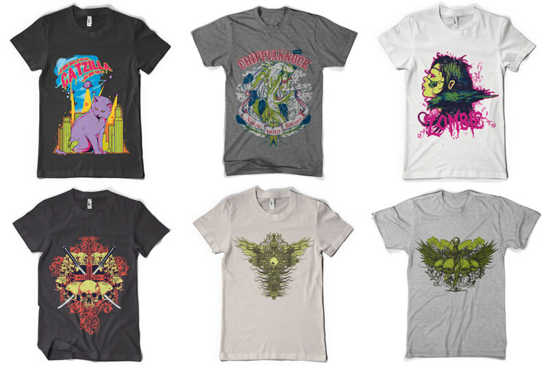 bold t-shirt graphics - 100 T shirt Designs Vol 4 Preview 03