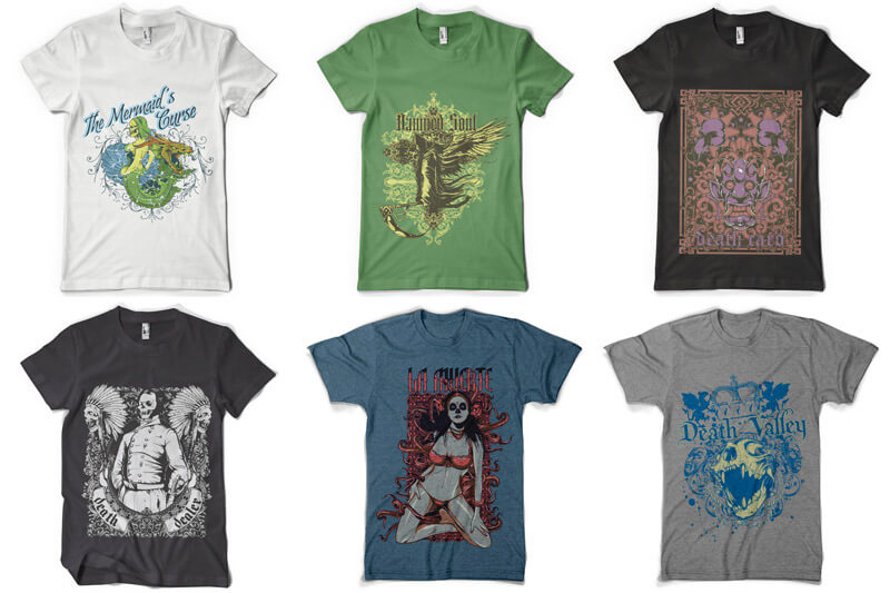 bold t-shirt graphics - 100 T shirt Designs Vol 4 Preview 04