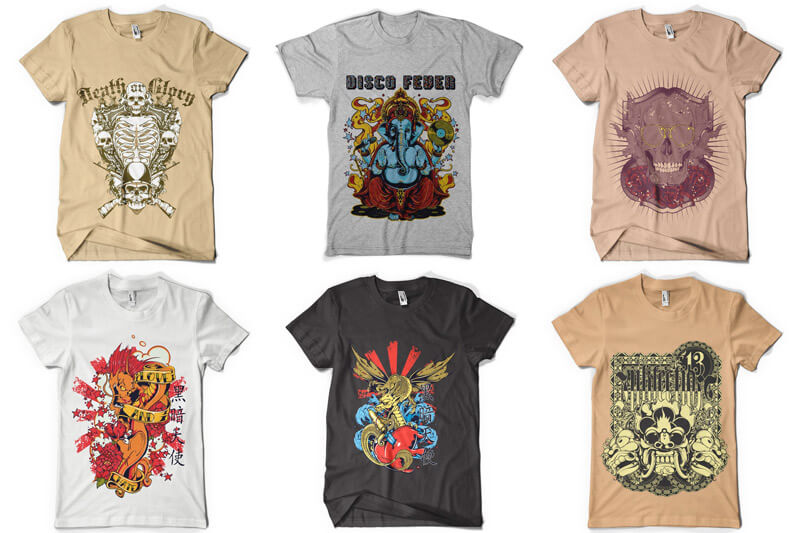 bold t-shirt graphics - 100 T shirt Designs Vol 4 Preview 05