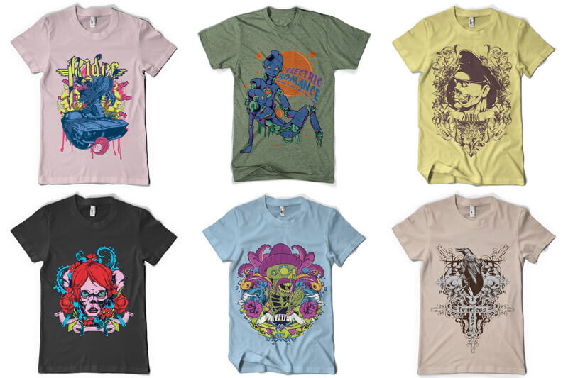 bold t-shirt graphics - 100 T shirt Designs Vol 4 Preview 06