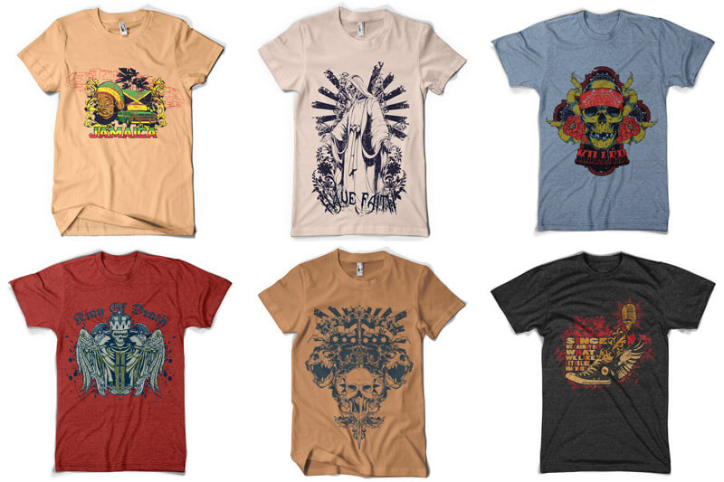 bold t-shirt graphics - 100 T shirt Designs Vol 4 Preview 09