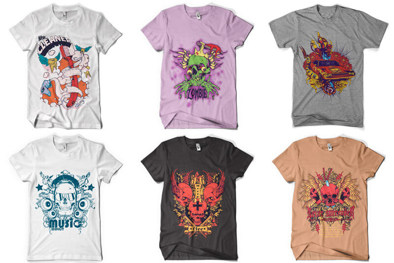 bold t-shirt graphics - 100 T shirt Designs Vol 4 Preview 11