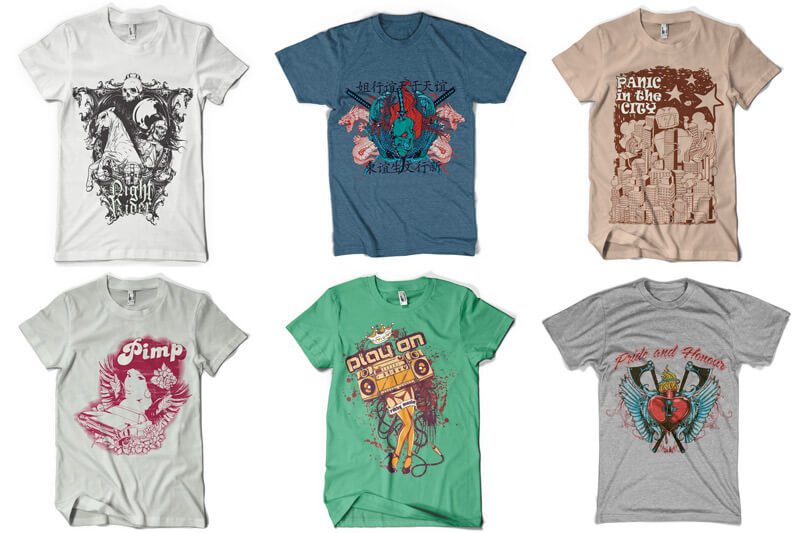bold t-shirt graphics - 100 T shirt Designs Vol 4 Preview 12