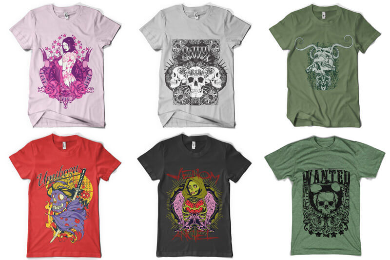 bold t-shirt graphics - 100 T shirt Designs Vol 4 Preview 16