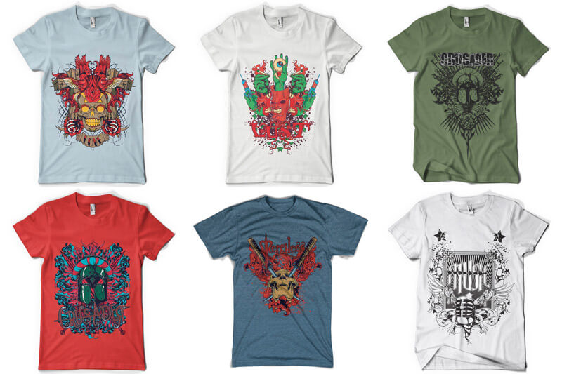 rebellious t-shirt designs - 100 T-shirt Designs Vol 5 Preview 10