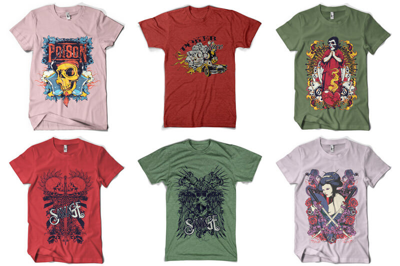 rebellious t-shirt designs - 100 T-shirt Designs Vol 5 Preview 12