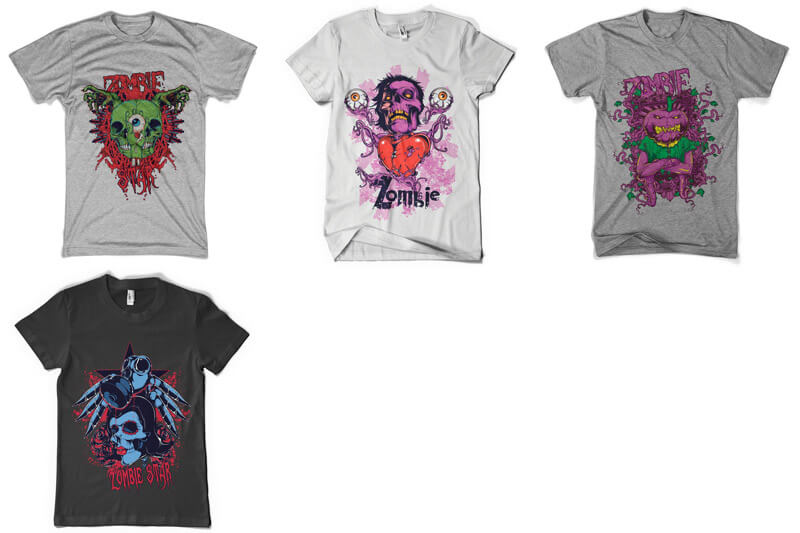 rebellious t-shirt designs - 100 T-shirt Designs Vol 5 Preview 17