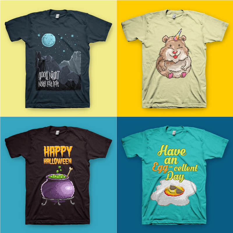 retro design bundle - 8Bit Retro Bundle Preview 07