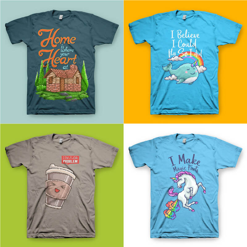 retro design bundle - 8Bit Retro Bundle Preview 08