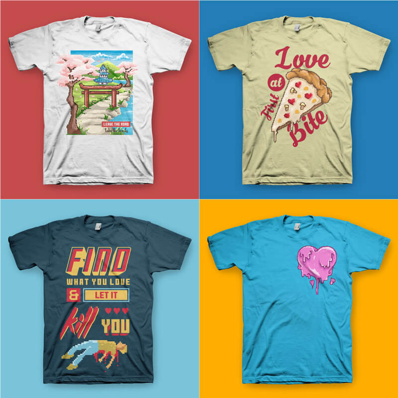 retro design bundle - 8Bit Retro Bundle Preview 11