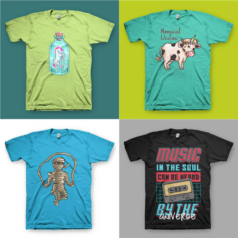 retro design bundle - 8Bit Retro Bundle Preview 13