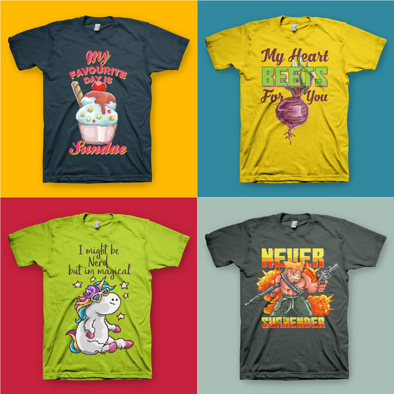 retro design bundle - 8Bit Retro Bundle Preview 14