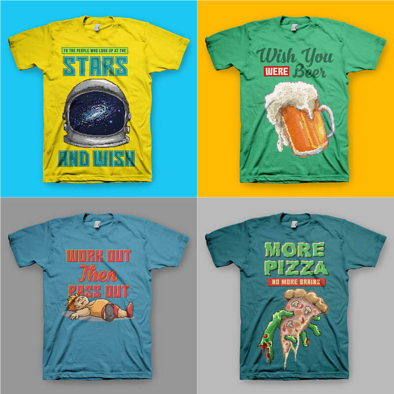 retro design bundle - 8Bit Retro Bundle Preview 25
