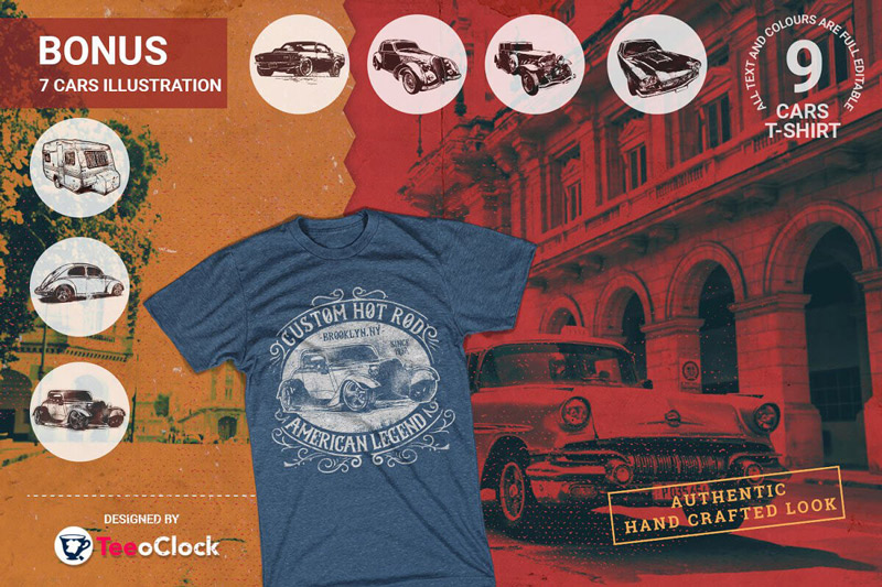 editable t-shirt designs - 100 Editable T shirt Designs Bundle Preview 2 06