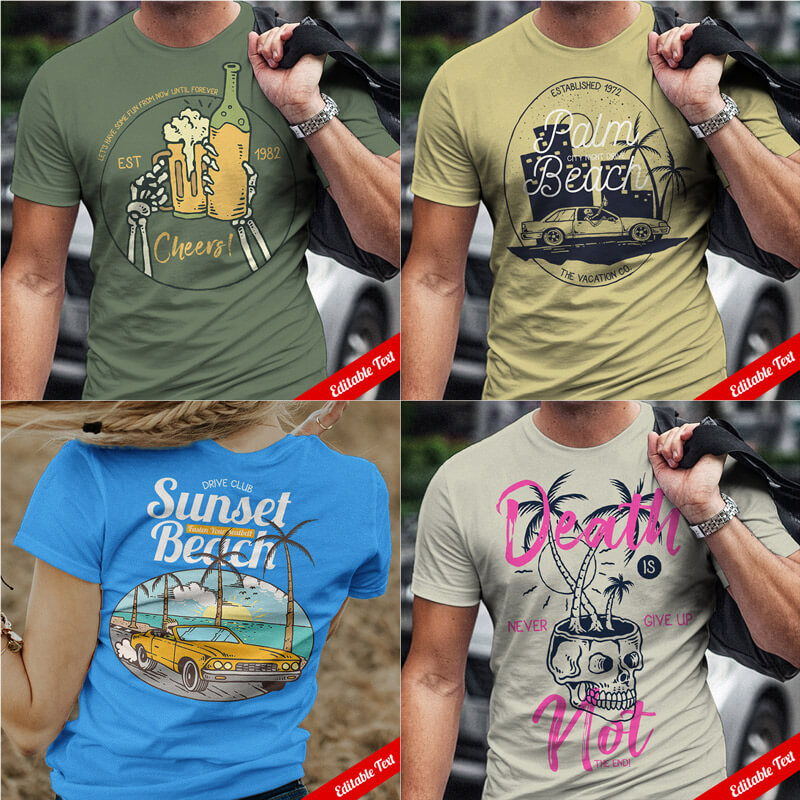 keep chillin designs bundle - summer adventure graphic bundle - 100 Keep Chillin Designs Preview 06