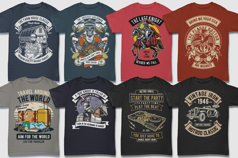 retro t-shirt vectors - retro graphic t-shirt vectors - 100 Retro T shirt Designs Preview 12
