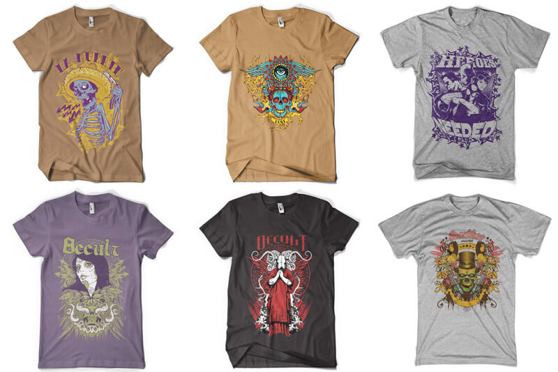 t-shirt design bundle - 100 T-shirt Designs Vol 6 Preview 10