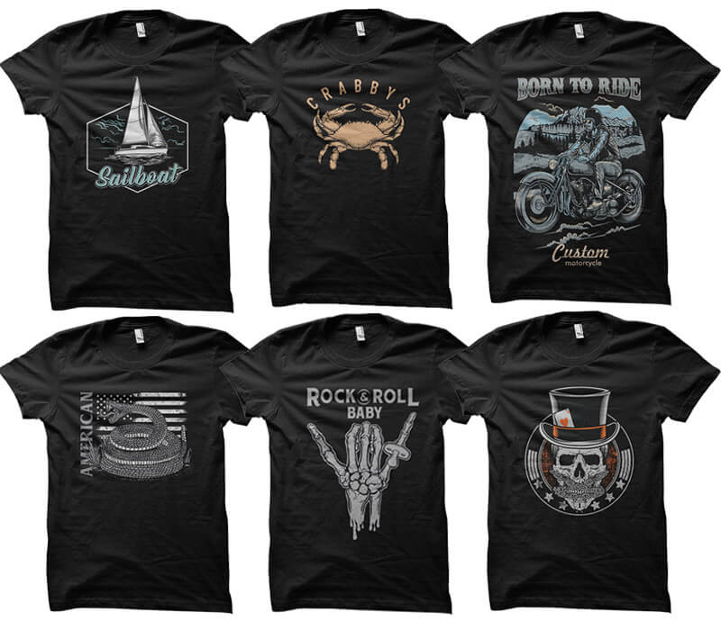 apparel business designs - 110 t-shirt designs - 110-Tshirt-Designs-Bundle-Preview-07