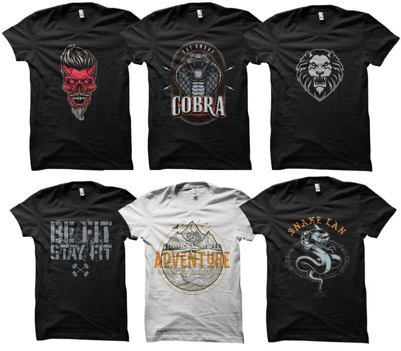 apparel business designs - 110 t-shirt designs - 110-Tshirt-Designs-Bundle-Preview-10