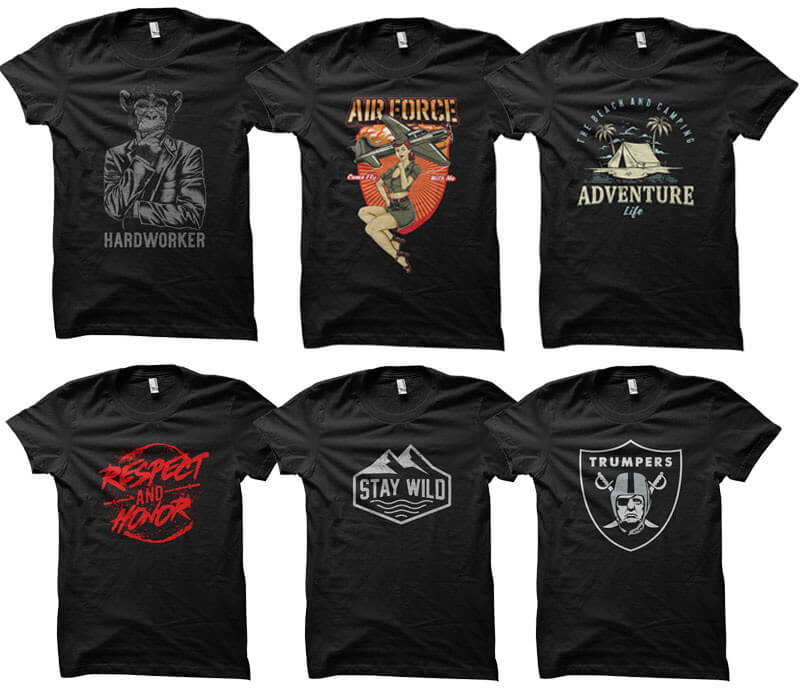 apparel business designs - 110 t-shirt designs - 110-Tshirt-Designs-Bundle-Preview-12
