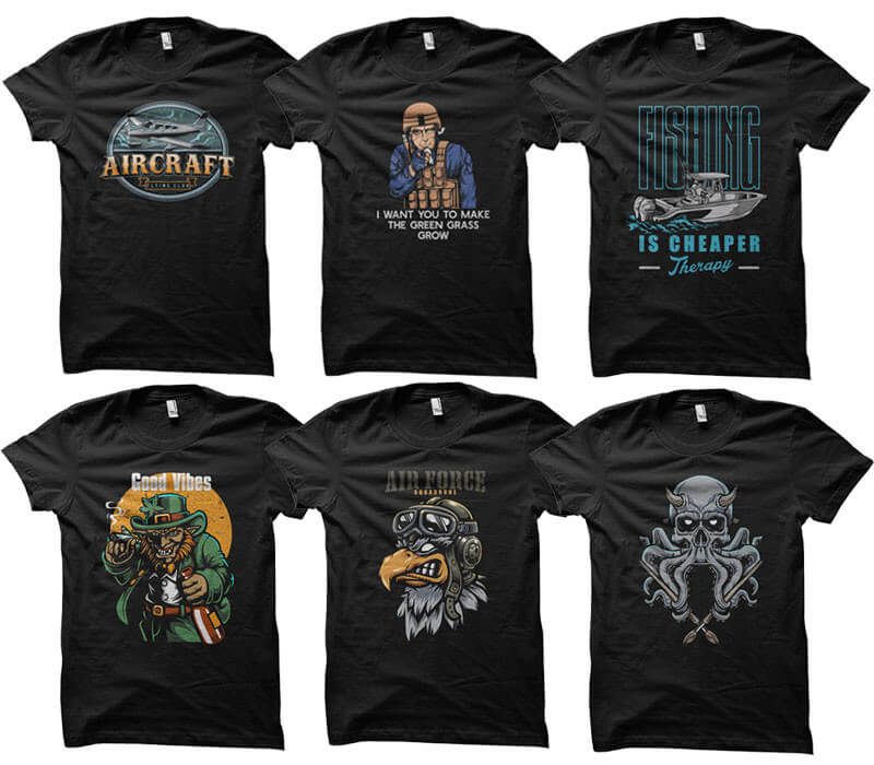 apparel business designs - 110 t-shirt designs - 110-Tshirt-Designs-Bundle-Preview-15