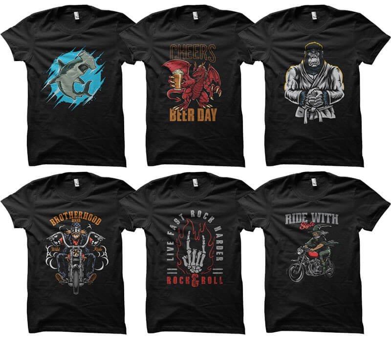 apparel business designs - 110 t-shirt designs - 110-Tshirt-Designs-Bundle-Preview-16