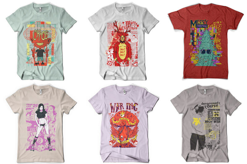 t-shirt design bundle vol 7 - 100 T-shirt Designs Vol 7 Bundle Preview 03