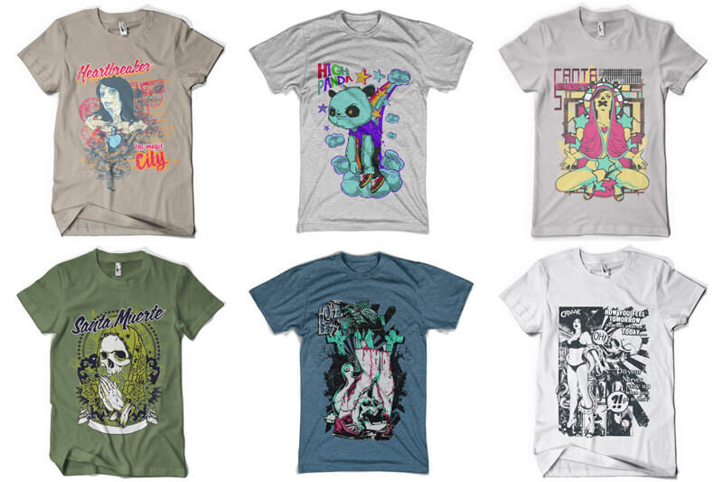 t-shirt design bundle vol 7 - 100 T-shirt Designs Vol 7 Bundle Preview 07