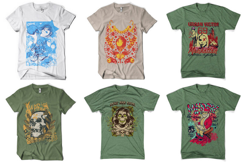 t-shirt design bundle vol 7 - 100 T-shirt Designs Vol 7 Bundle Preview 09