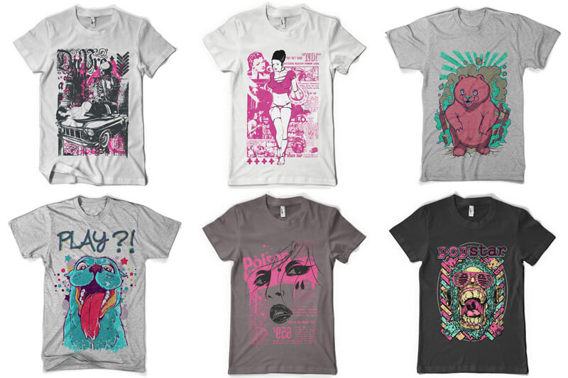 t-shirt design bundle vol 7 - 100 T-shirt Designs Vol 7 Bundle Preview 11