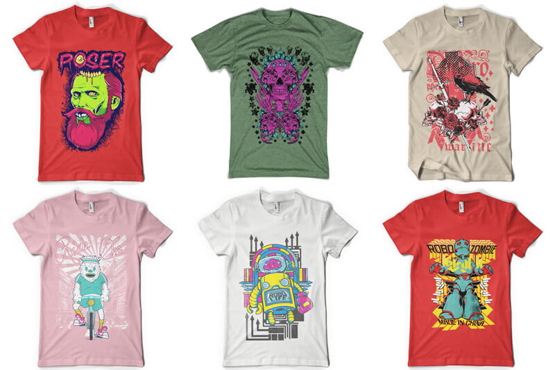 t-shirt design bundle vol 7 - 100 T-shirt Designs Vol 7 Bundle Preview 12