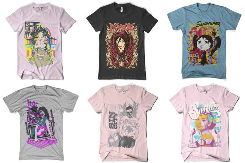 t-shirt design bundle vol 7 - 100 T-shirt Designs Vol 7 Bundle Preview 13