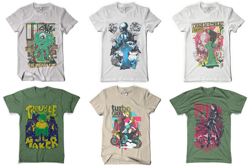 t-shirt design bundle vol 7 - 100 T-shirt Designs Vol 7 Bundle Preview 15