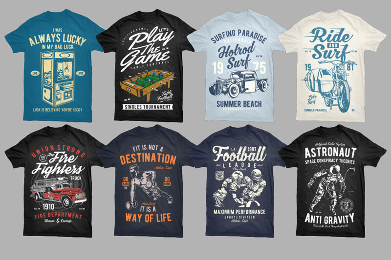 mega t-shirt design bundle - Fire Bolt Mega Bundle Preview 11