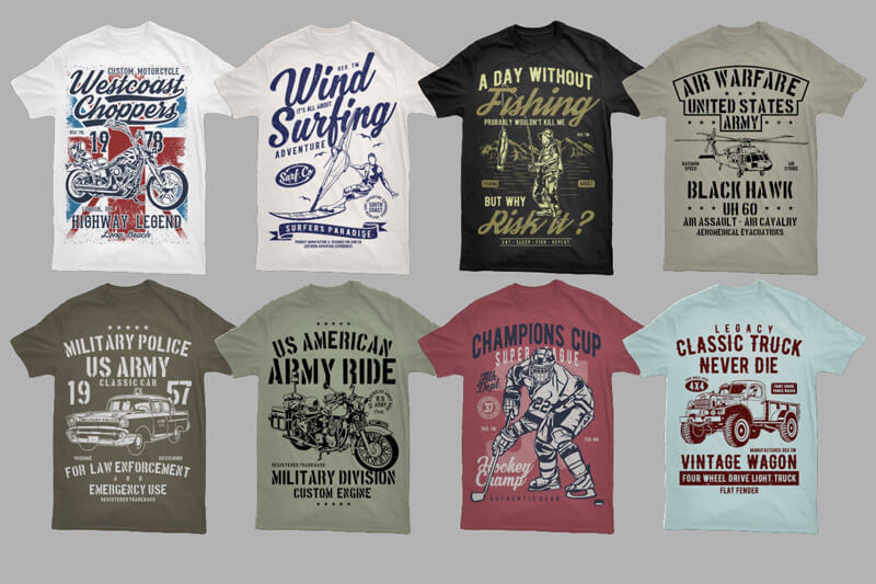 mega t-shirt design bundle - Fire Bolt Mega Bundle Preview 13