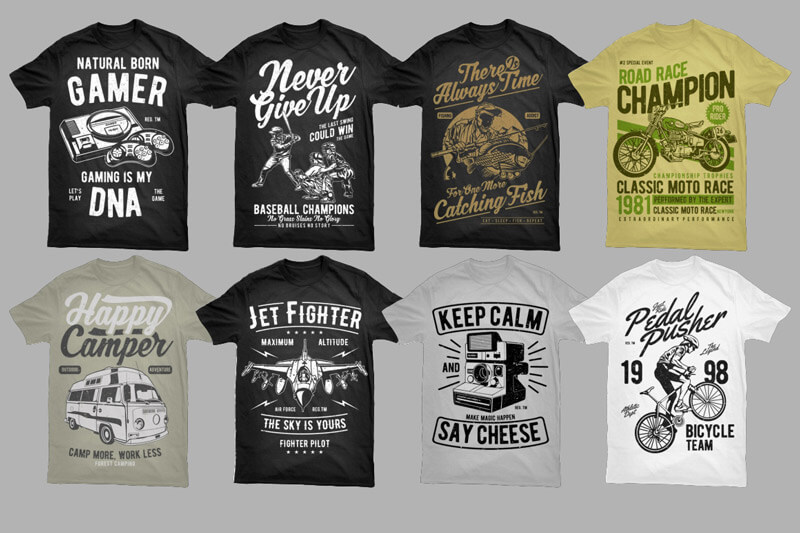 mega t-shirt design bundle - Fire Bolt Mega Bundle Preview 14