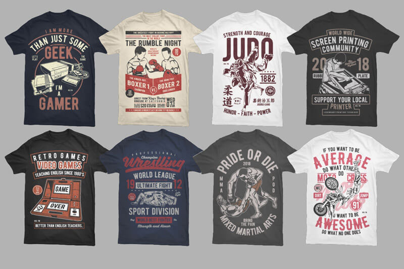 mega t-shirt design bundle - Fire Bolt Mega Bundle Preview 18
