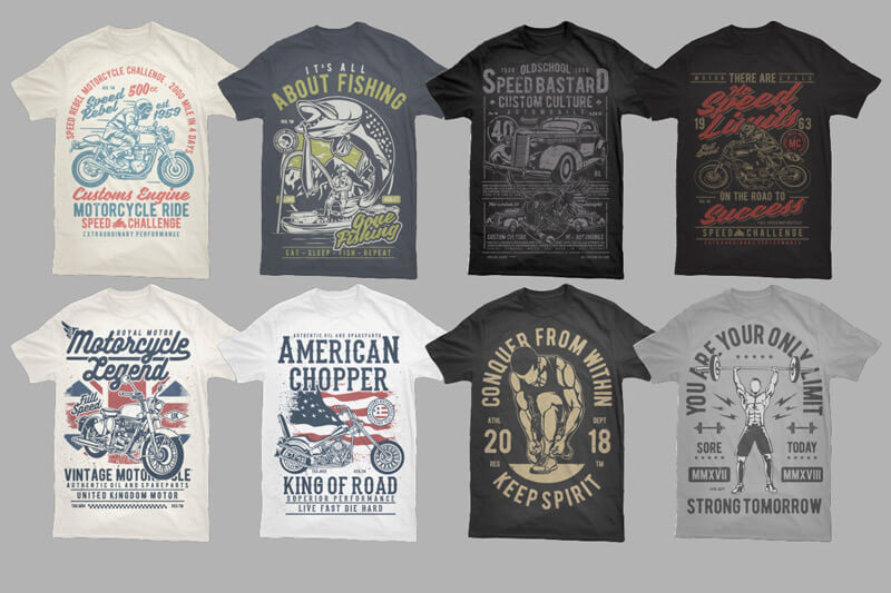 mega t-shirt design bundle - Fire Bolt Mega Bundle Preview 19