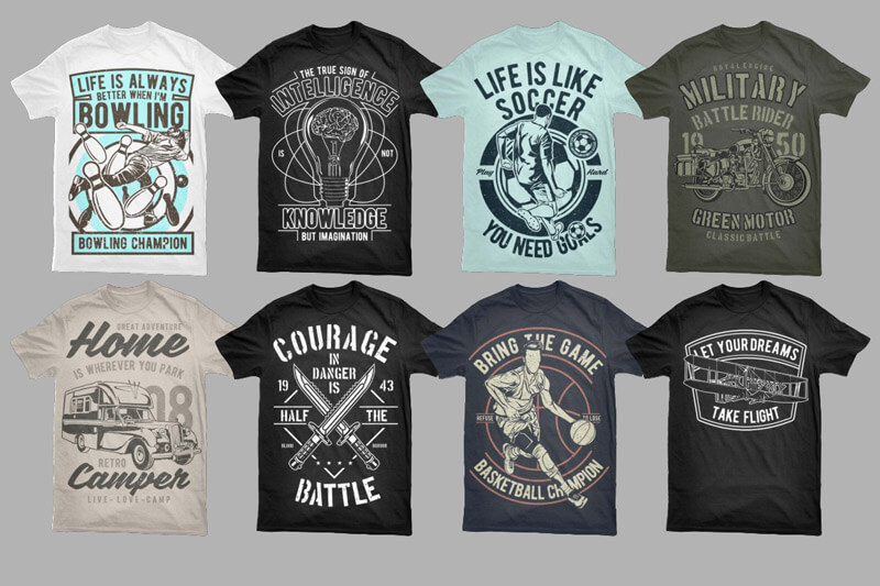 mega t-shirt design bundle - Fire Bolt Mega Bundle Preview 22