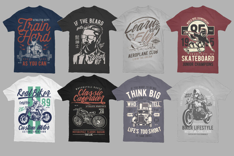 mega t-shirt design bundle - Fire Bolt Mega Bundle Preview 25