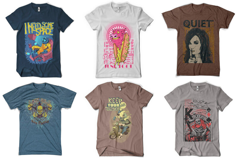 graphic t-shirt design pack - 100 T-shirt Designs Vol 8 Preview 06