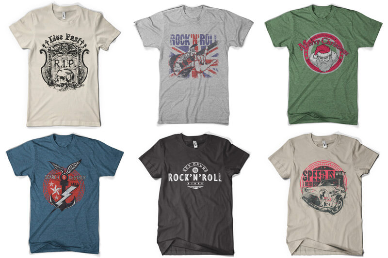 100 T-shirt Designs Vol 10 Bundle Preview 13